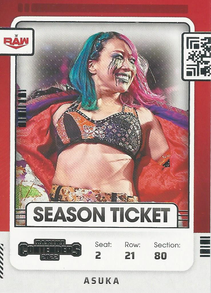 WWE Panini Chronicles 2022 Asuka #101