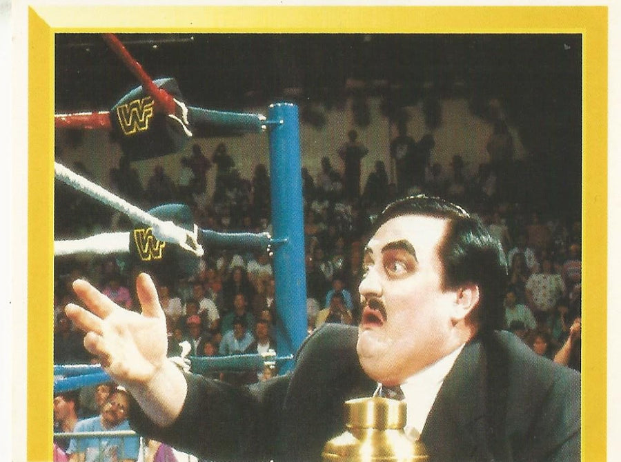 WWF Merlin Sticker 1994 Paul Bearer #36