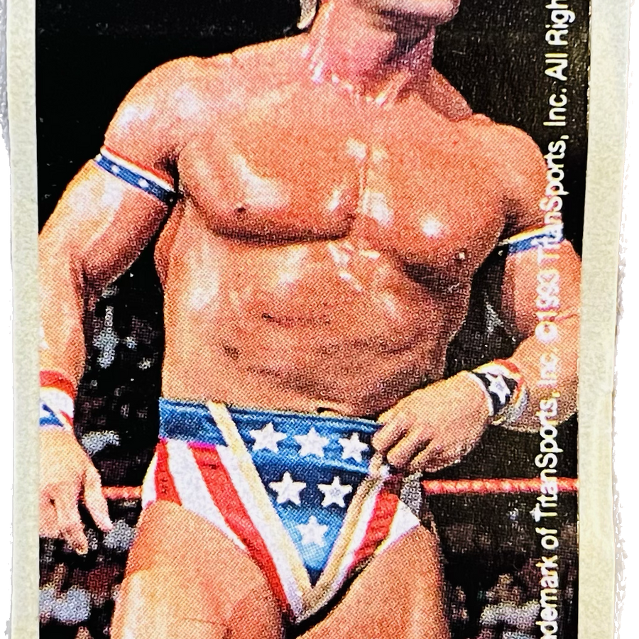WWF Dunkin Bubble Gum Stickers (1993) No. 36 Lex Luger PW Catalog