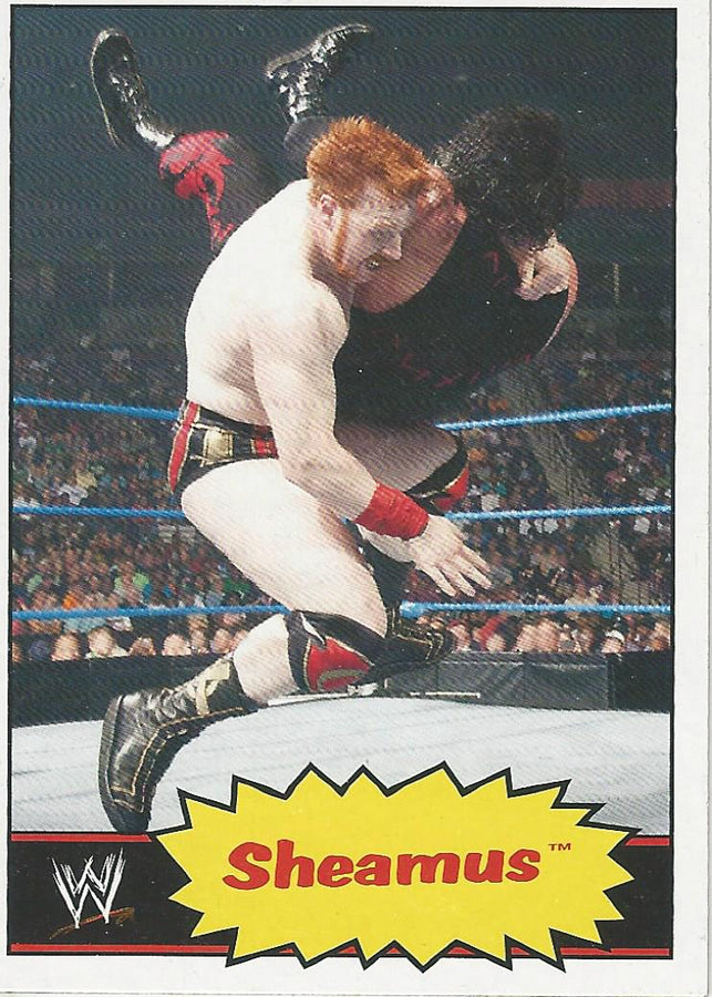 WWE Topps Heritage 2012 Sheamus #36