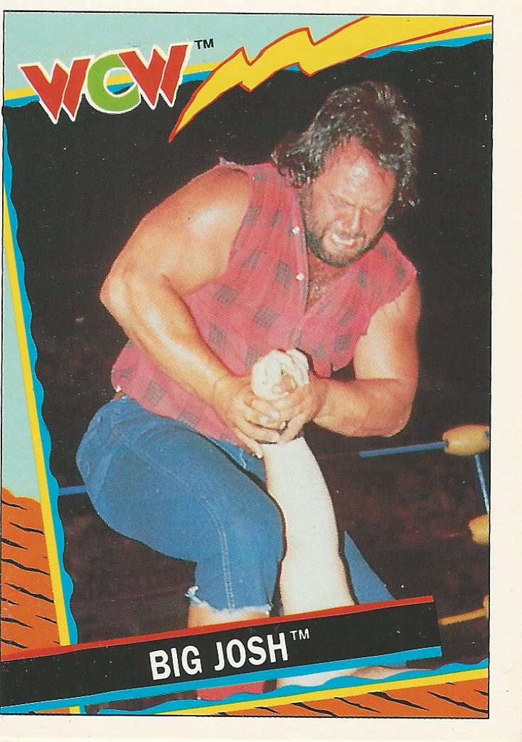 WCW Topps 1992 Big Josh #36