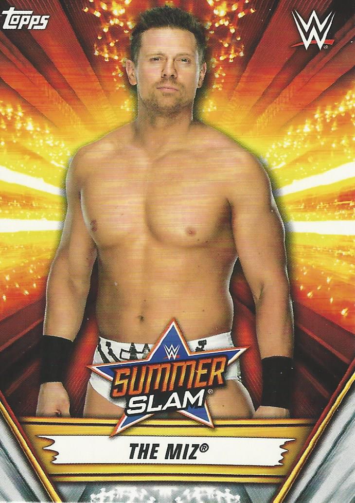 WWE Topps Summerslam 2019 The Miz #36
