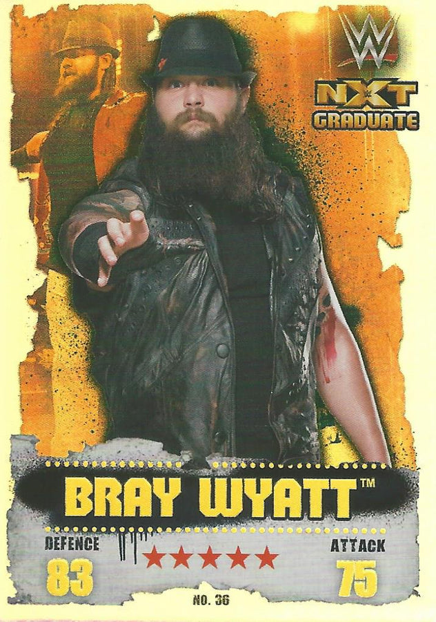 WWE Topps Slam Attax Takeover 2016 Bray Wyatt #36