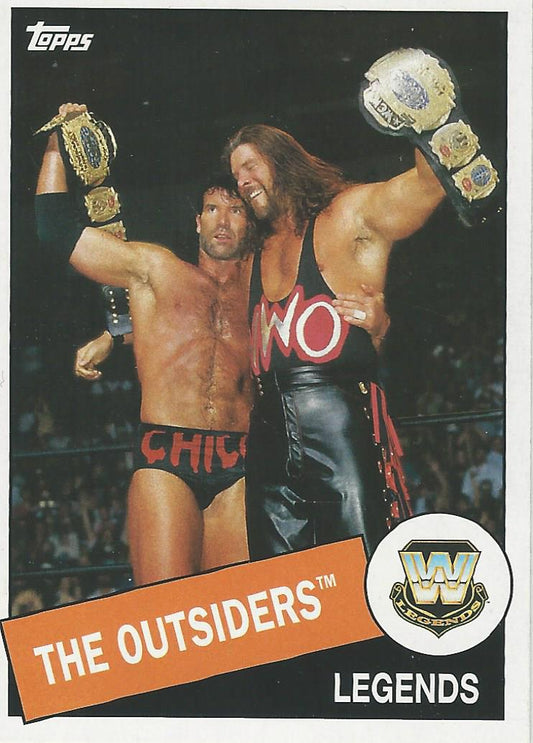 WWE Topps Heritage 2015 Scott Hall and Kevin Nash #36