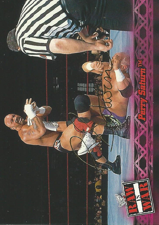 WWF Fleer Raw 2001 Perry Saturn #36