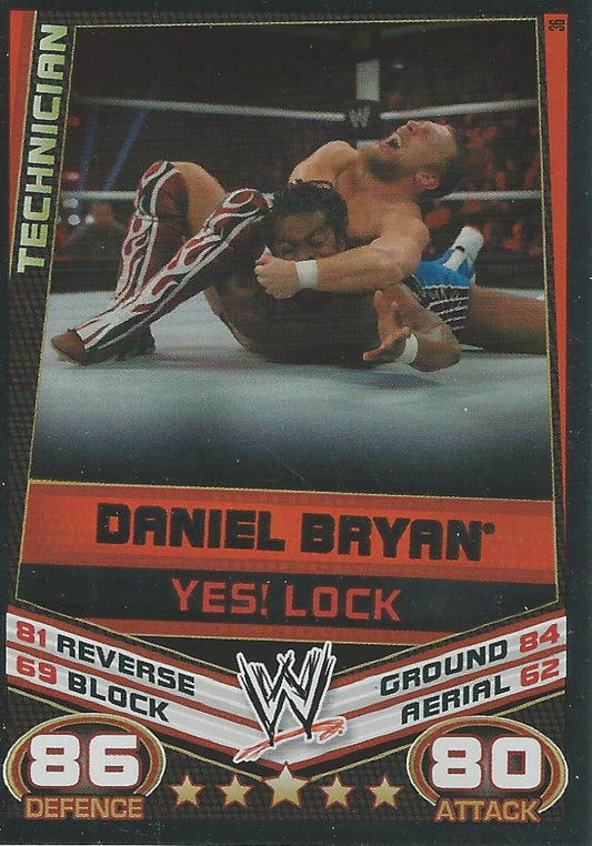 WWE Topps Slam Attax Rebellion 2012 Daniel Bryan #36