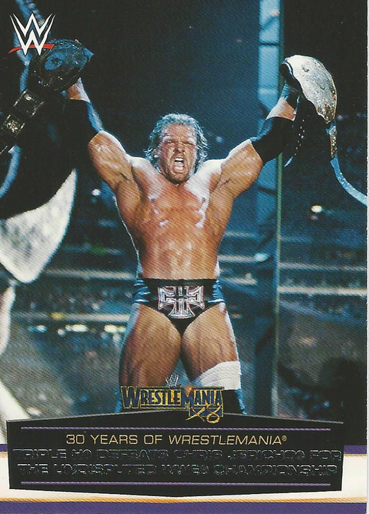 WWE Topps Road to Wrestlemania 2014 Triple H 36 of 60 trading card PW Catalog