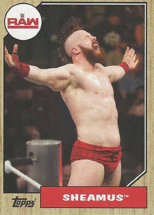 WWE Topps Heritage 2017 Sheamus #36