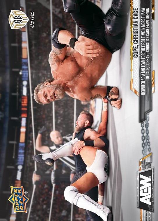 Cope, Christian Cage – Reunited AS a TAG Team for the First Time in More Than a Decade, Cope and Christian Cage Earn the Win