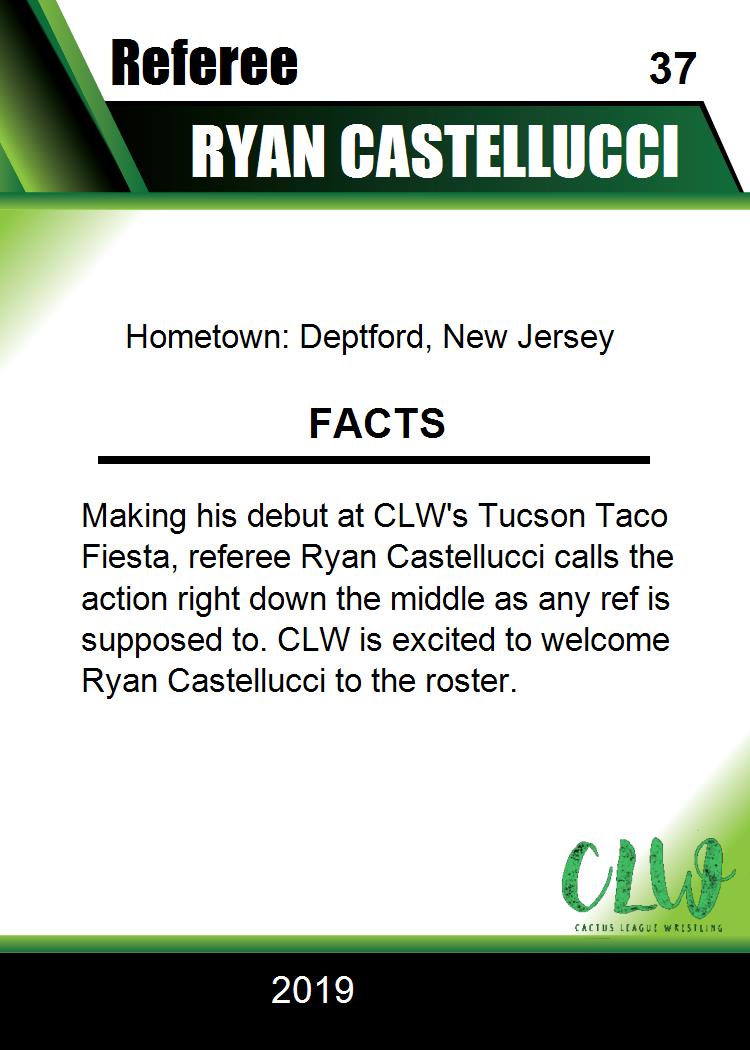 Ryan Castellucci trading card PW Catalog