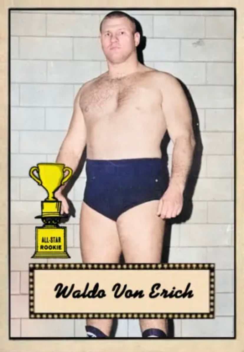 Waldo VON Erich trading card PW Catalog