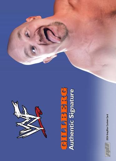 Gillberg – WWF trading card PW Catalog