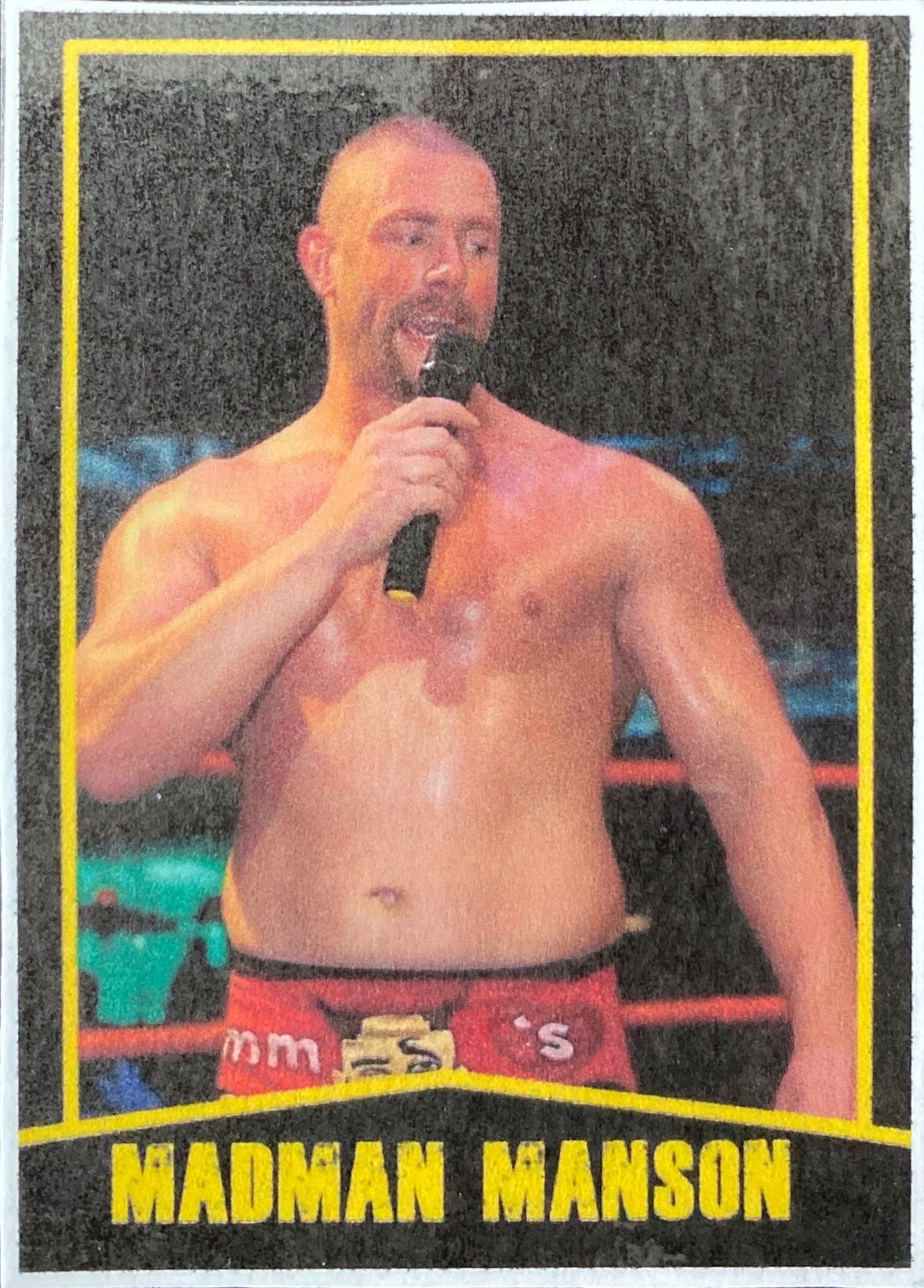Madman Manson trading card PW Catalog