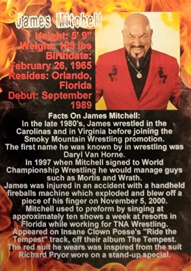James Mitchell “the Sinister Minister”