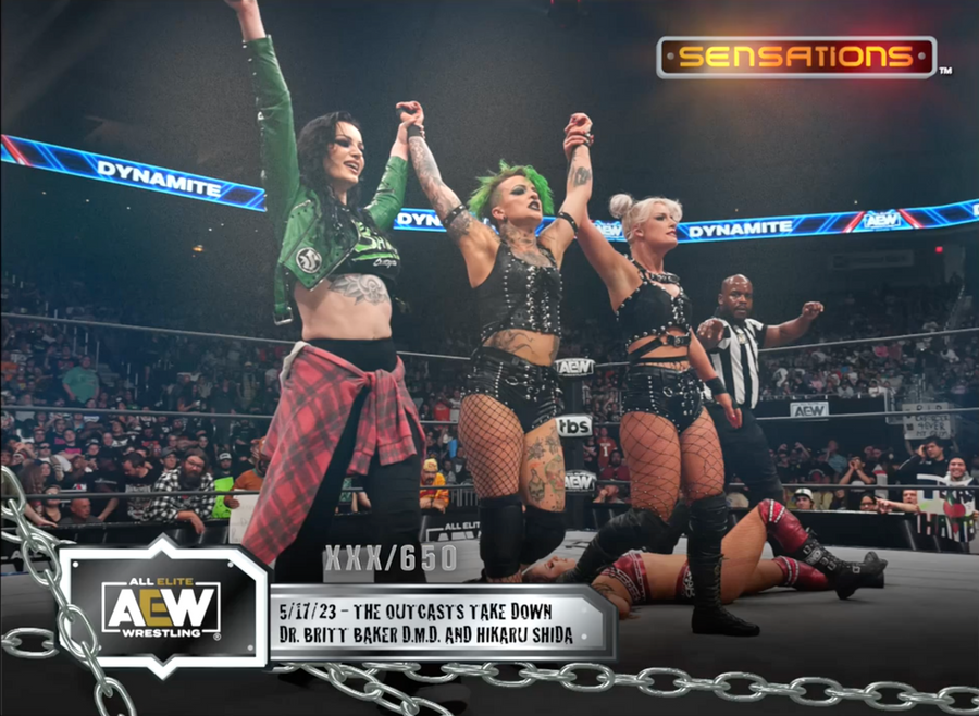 5/17/23 – The Outcasts – The Outcasts Take Down DR. Britt Baker D.M.D. and Hikaru Shida
