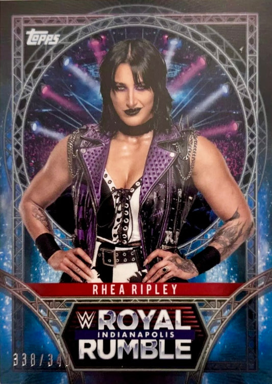 Rhea Ripley trading card PW Catalog