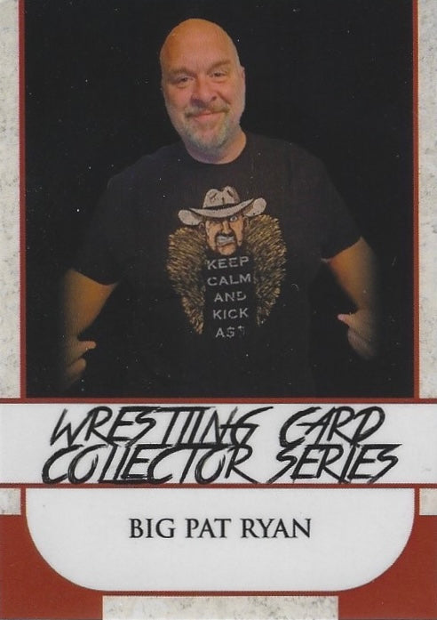 Big PAT Ryan trading card PW Catalog