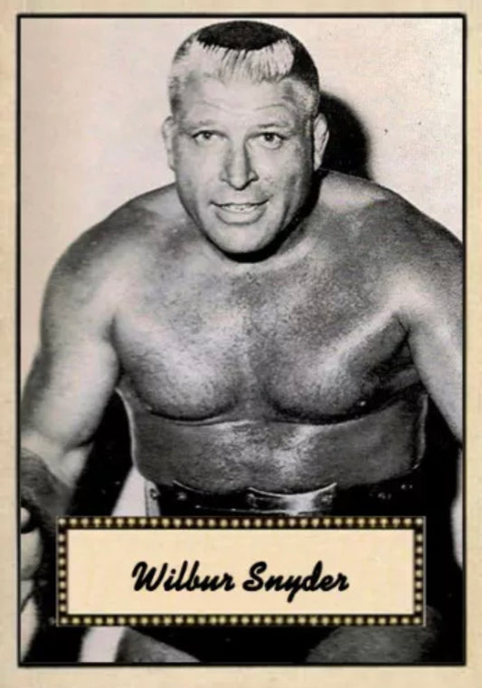 Wilbur Snyder trading card PW Catalog