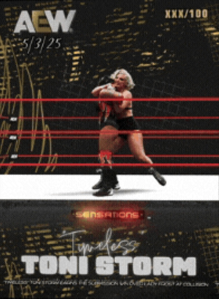 5/3/25 – “Timeless” Toni Storm – “Timeless” Toni Storm Earns the Submission Win Over Lady Frost at Collision