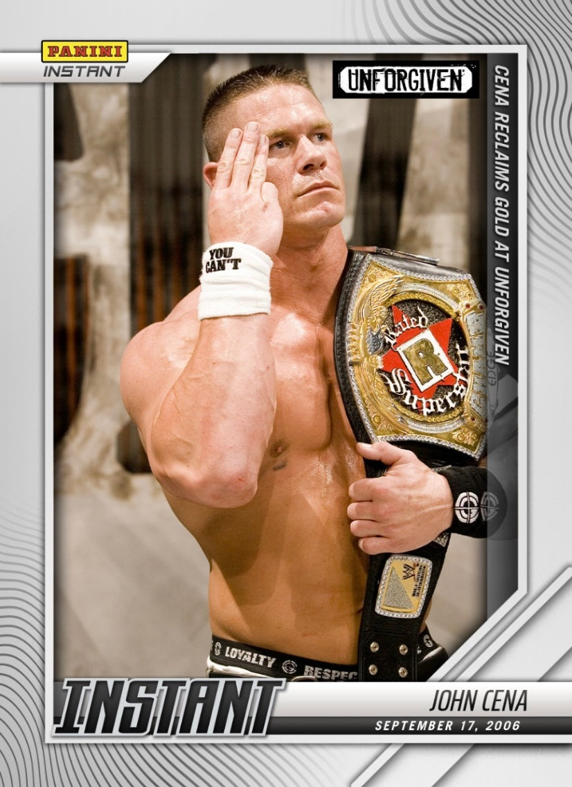 John Cena – Cena Reclaims Gold at Unforgiven
