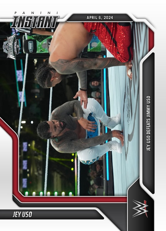 JEY USO – JEY USO Defeats Jimmy USO trading card PW Catalog