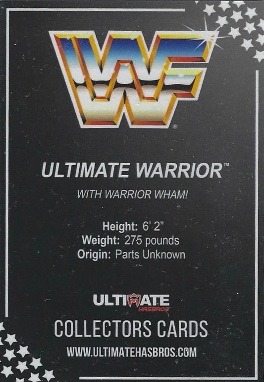 Ultimate Warrior trading card PW Catalog