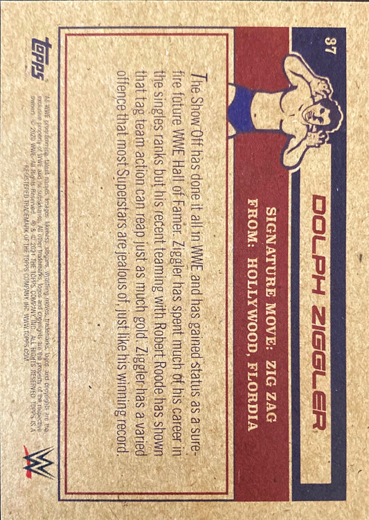 Dolph Ziggler trading card PW Catalog