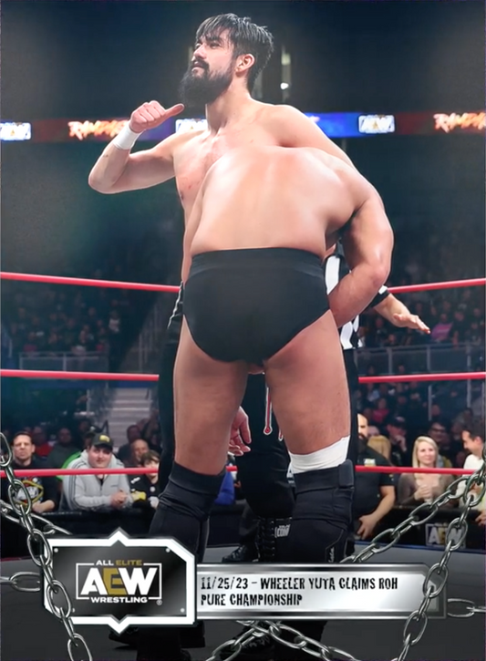 11/25/23 – Wheeler Yuta – Wheeler Yuta Claims ROH Pure Championship