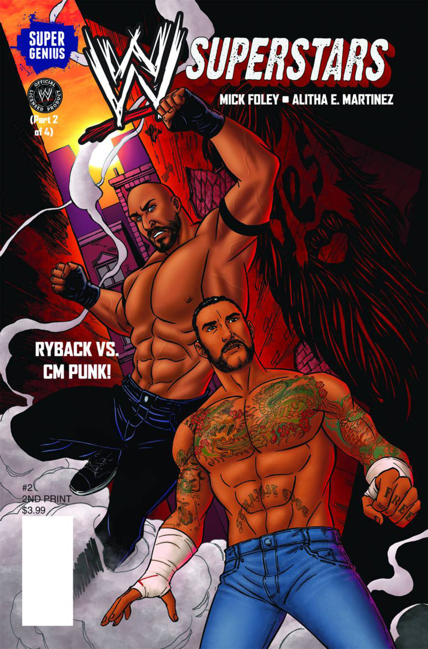 WWE Superstars Vol 2 Yes! by Super Genius Comics 2014 Cover B