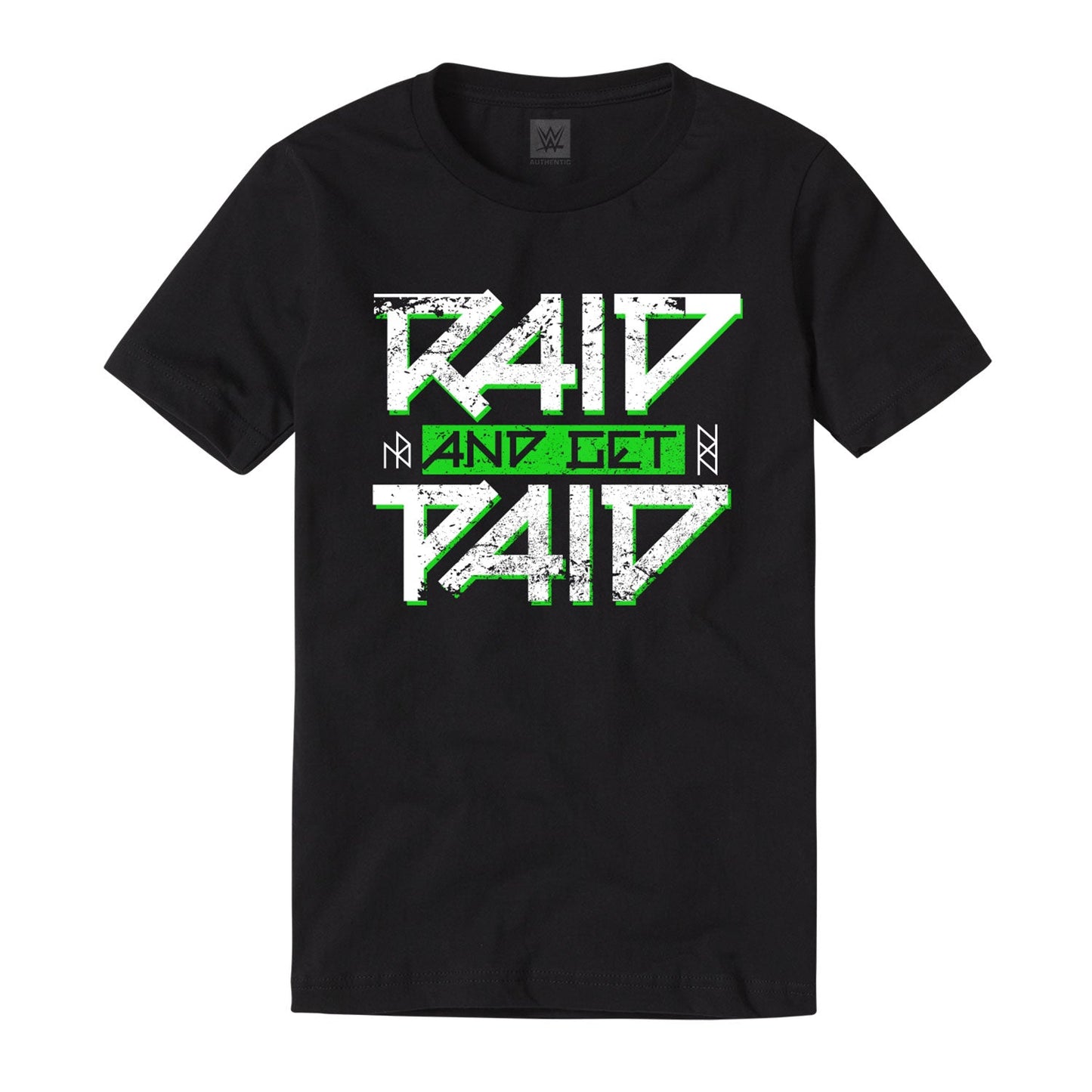 Viking Raiders "Raid and get Paid" Authentic T-Shirt