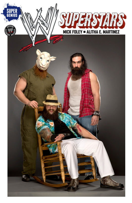 WWE Superstars Vol 3 Money In The Bank, Part Three: The Barrens by Super Genius Comics 2014 Photo Variant Cover