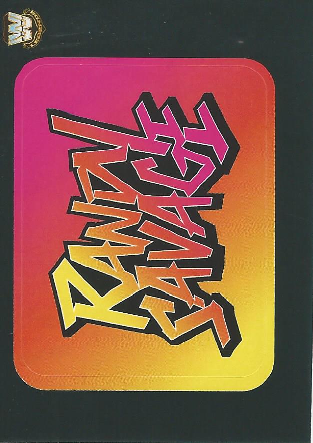 WWE Panini 2022 Sticker Collection Macho Man Randy Savage #371