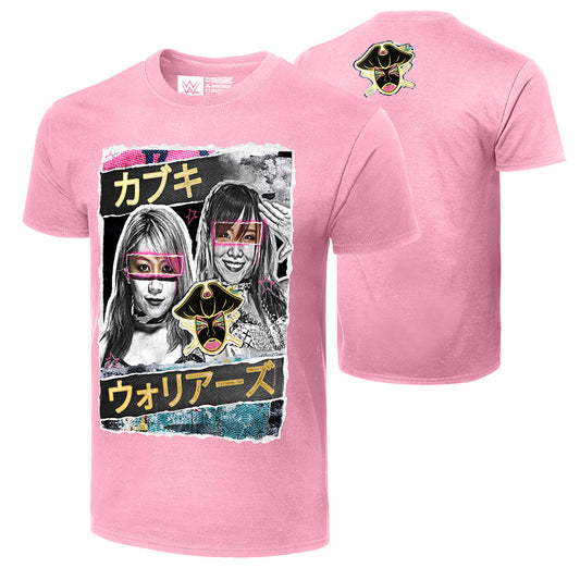 Asuka & Kairi Sane "The Kabuki Warriors" Authentic T-Shirt T-Shirt PW Catalog