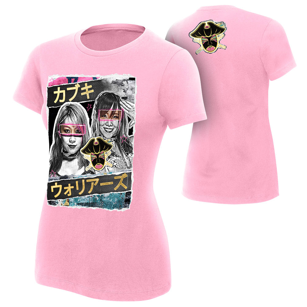 Asuka & Kairi Sane "The Kabuki Warriors" Women's Authentic T-Shirt T-Shirt PW Catalog