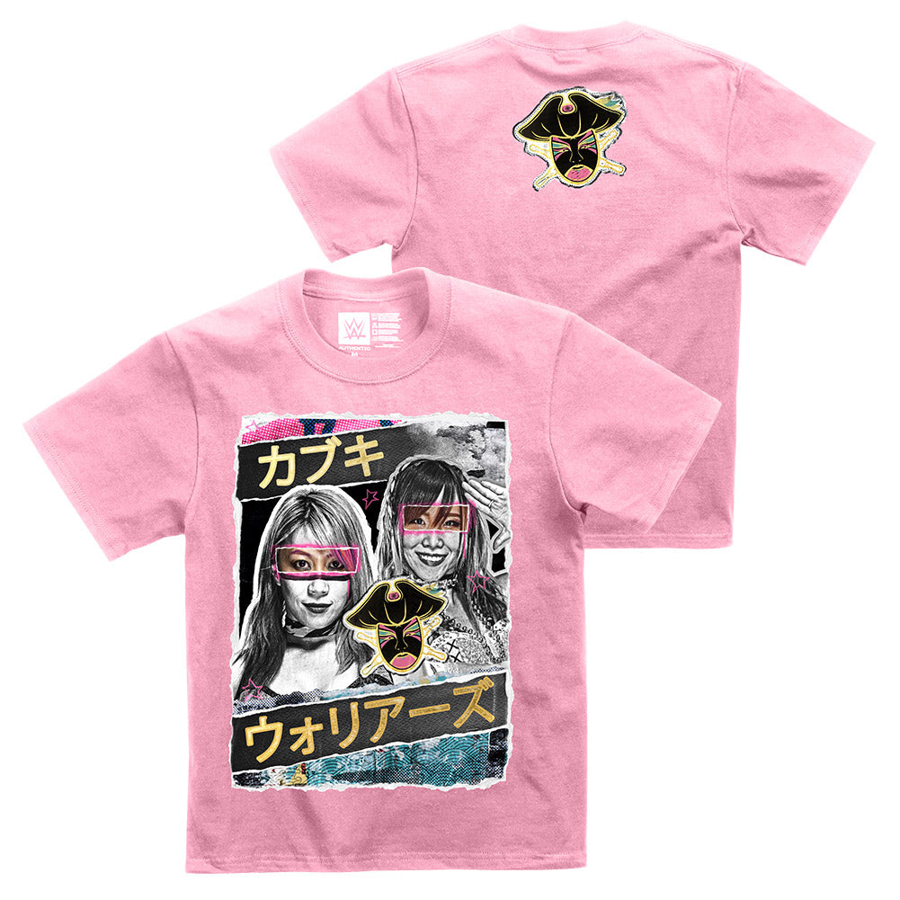 Asuka & Kairi Sane "The Kabuki Warriors" Youth Authentic T-Shirt T-Shirt PW Catalog