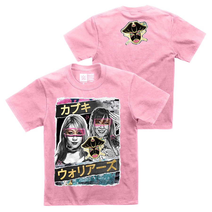 Asuka & Kairi Sane "The Kabuki Warriors" Youth Authentic T-Shirt T-Shirt PW Catalog