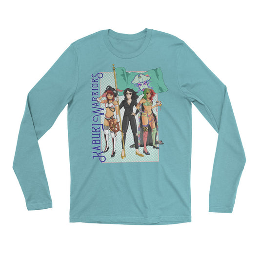 Kabuki Warriors Long Sleeve T-Shirt T-Shirt PW Catalog