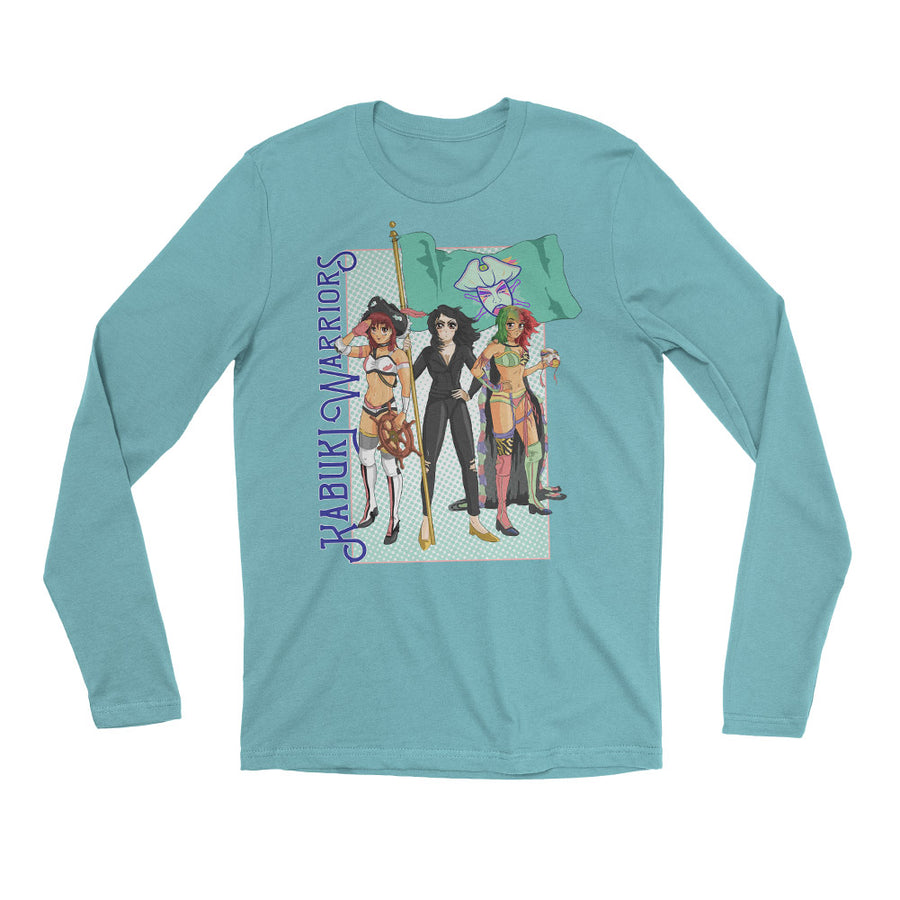 Kabuki Warriors Long Sleeve T-Shirt T-Shirt PW Catalog