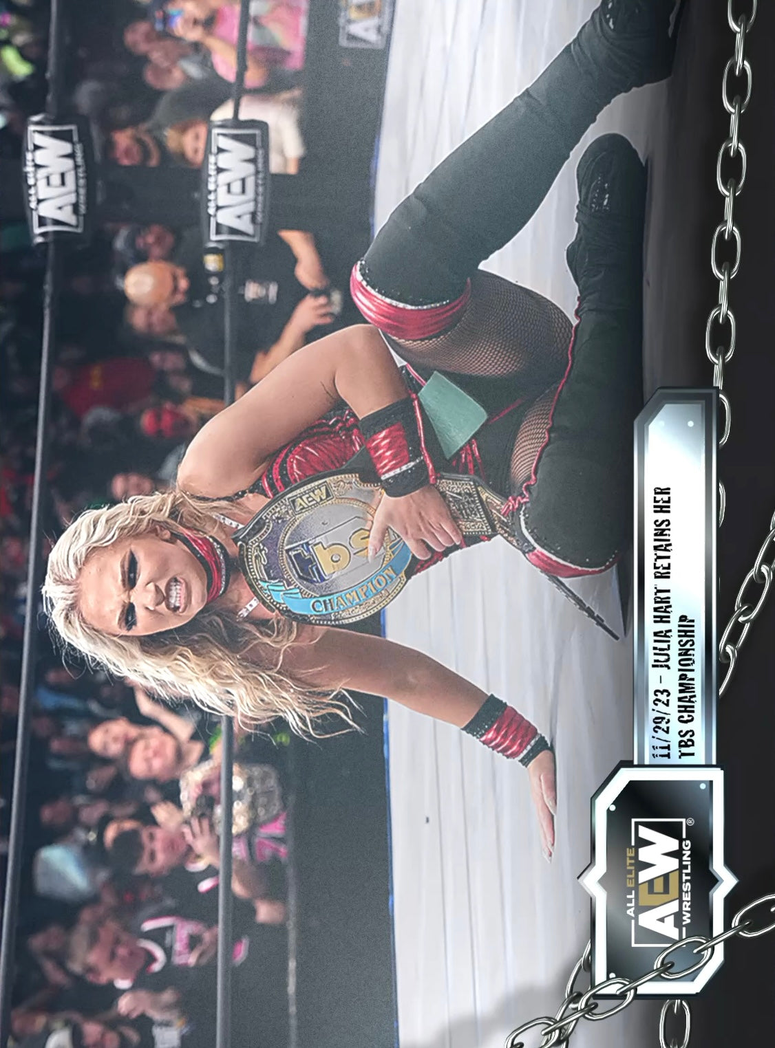 11/29/23 – Julia Hart – Julia Hart Retains HER TBS Championship