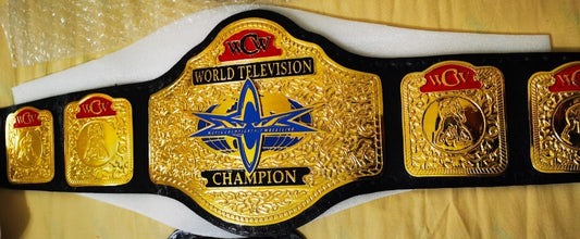 WCW World Television Champion toy belt PWcatalog
