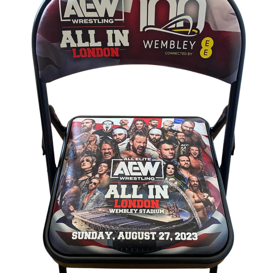 AEW All In 2023 Wembley Stadium London UK Chairs PWcatalog