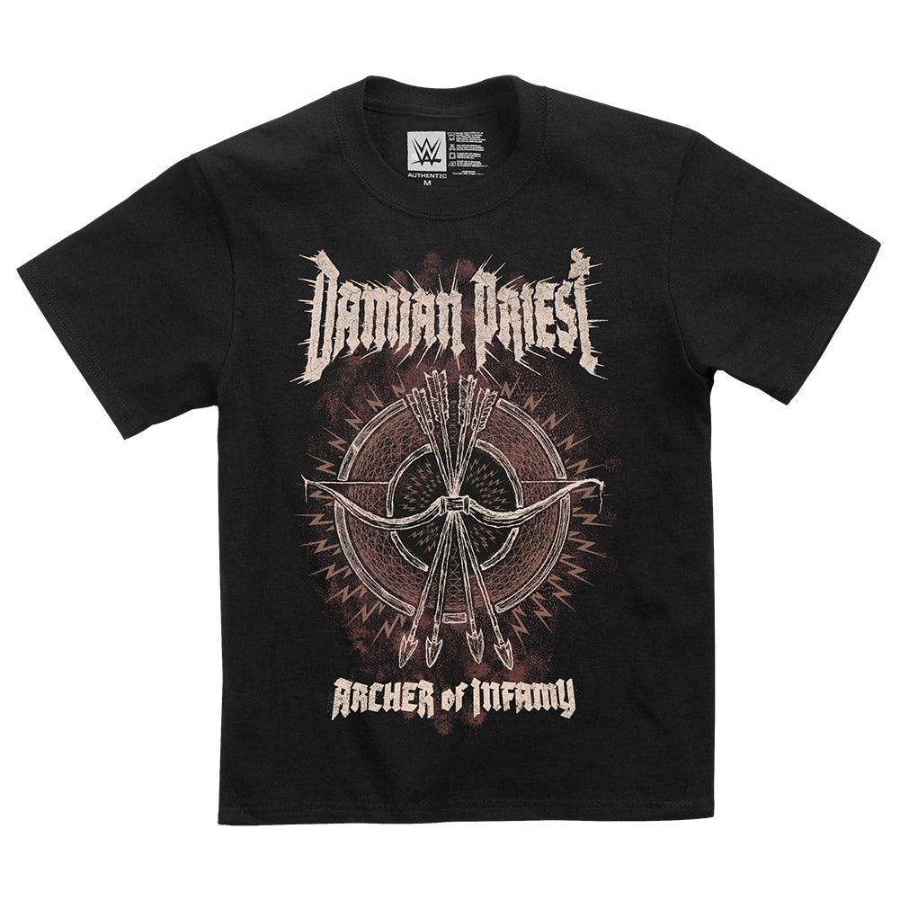 Damian Priest "Archer of Infamy" Youth Authentic T-Shirt T-Shirt PW Catalog