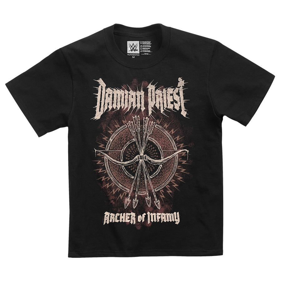 Damian Priest "Archer of Infamy" Youth Authentic T-Shirt T-Shirt PW Catalog