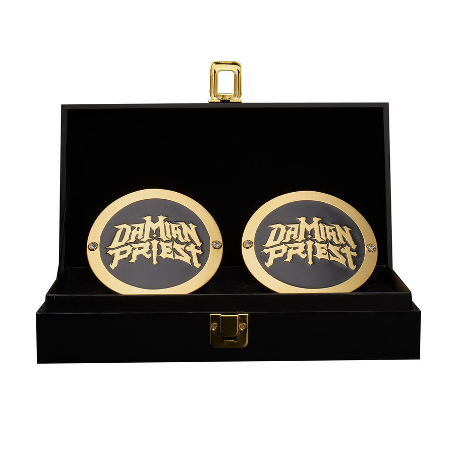 Damian Priest Championship Replica Side Plate Box Set Replica Title Belt PWcatalog