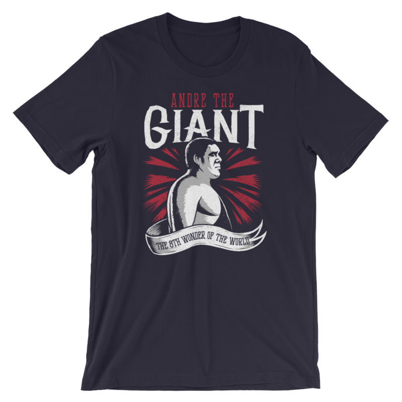 Andre the Giant "8th Wonder of the World" Unisex T-Shirt
