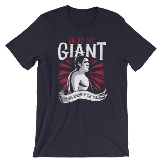 Andre the Giant "8th Wonder of the World" Unisex T-Shirt T-Shirt PW Catalog