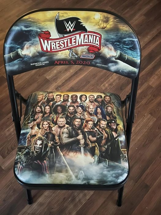 WrestleMania 36 Chairs PWcatalog