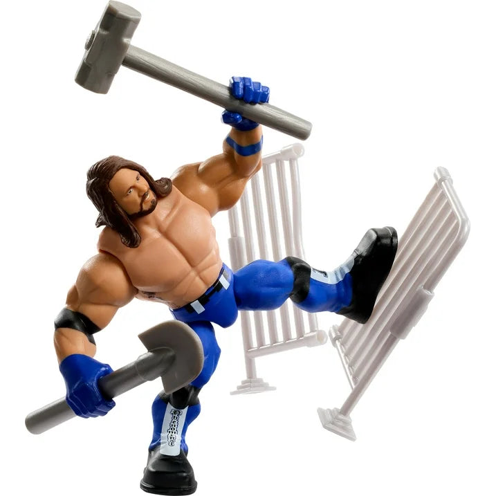 WWE Mattel Knuckle Crunchers Series 3 AJ Styles Action & Toy Figures PWcatalog