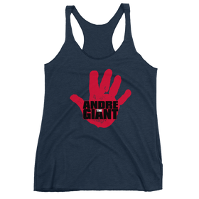 Andre the Giant "Handprint" Women's Racerback Tank Top