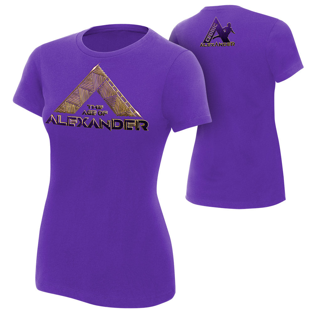 Cedric Alexander "The Age of Alexander" Women's Authentic T-Shirt T-Shirt PW Catalog